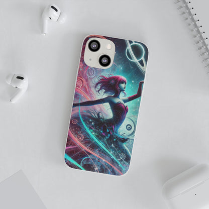 Cosmic Dancer Flexi Case for iPhone