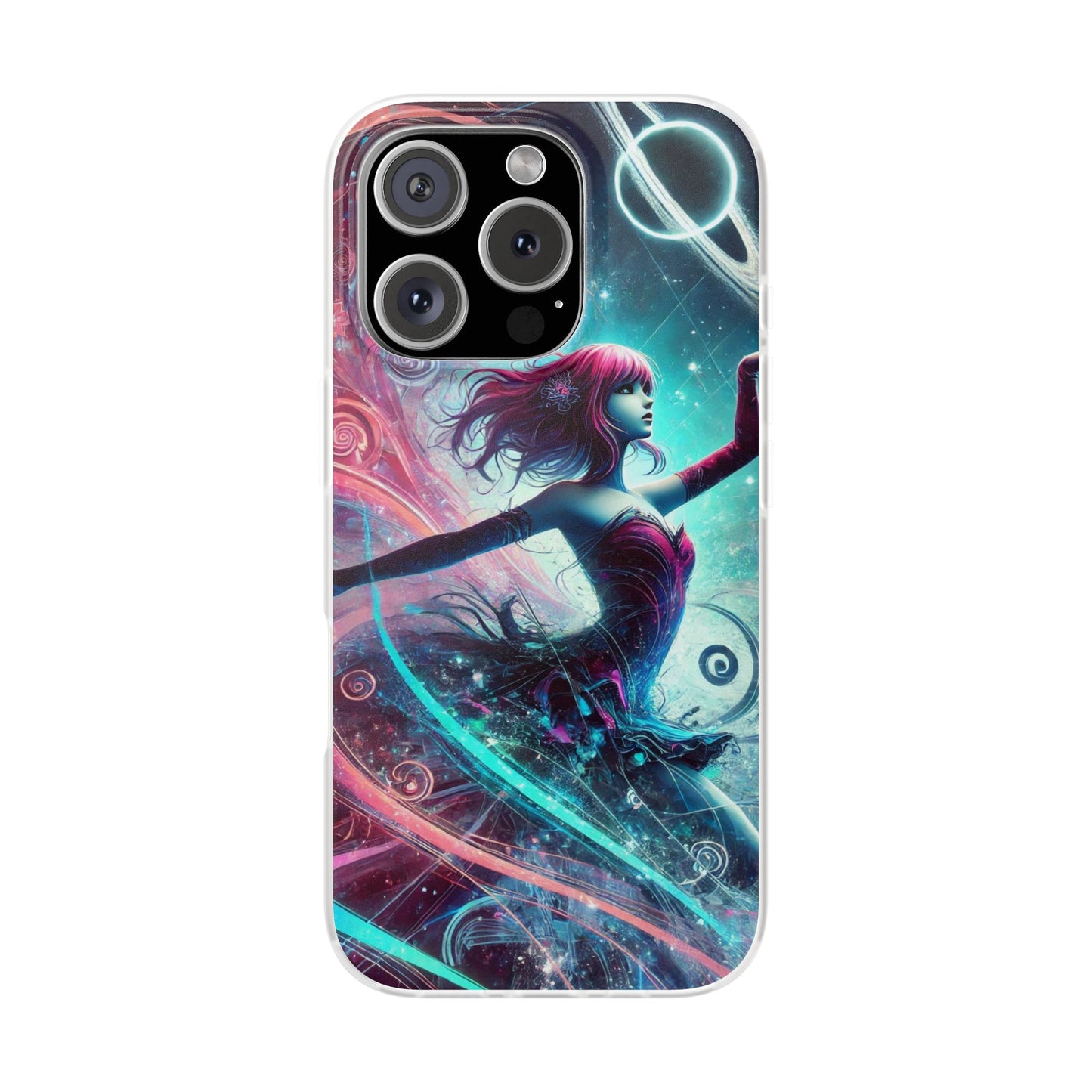 Cosmic Dancer Flexi Case for iPhone