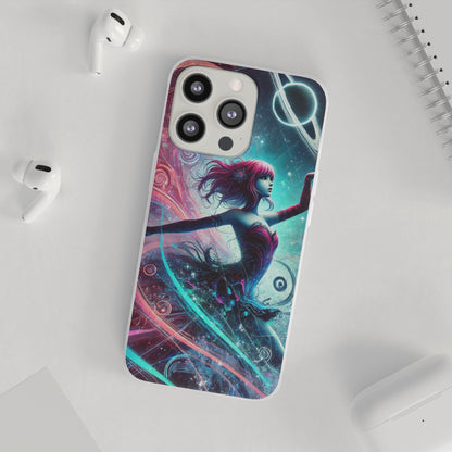 Cosmic Dancer Flexi Case for iPhone