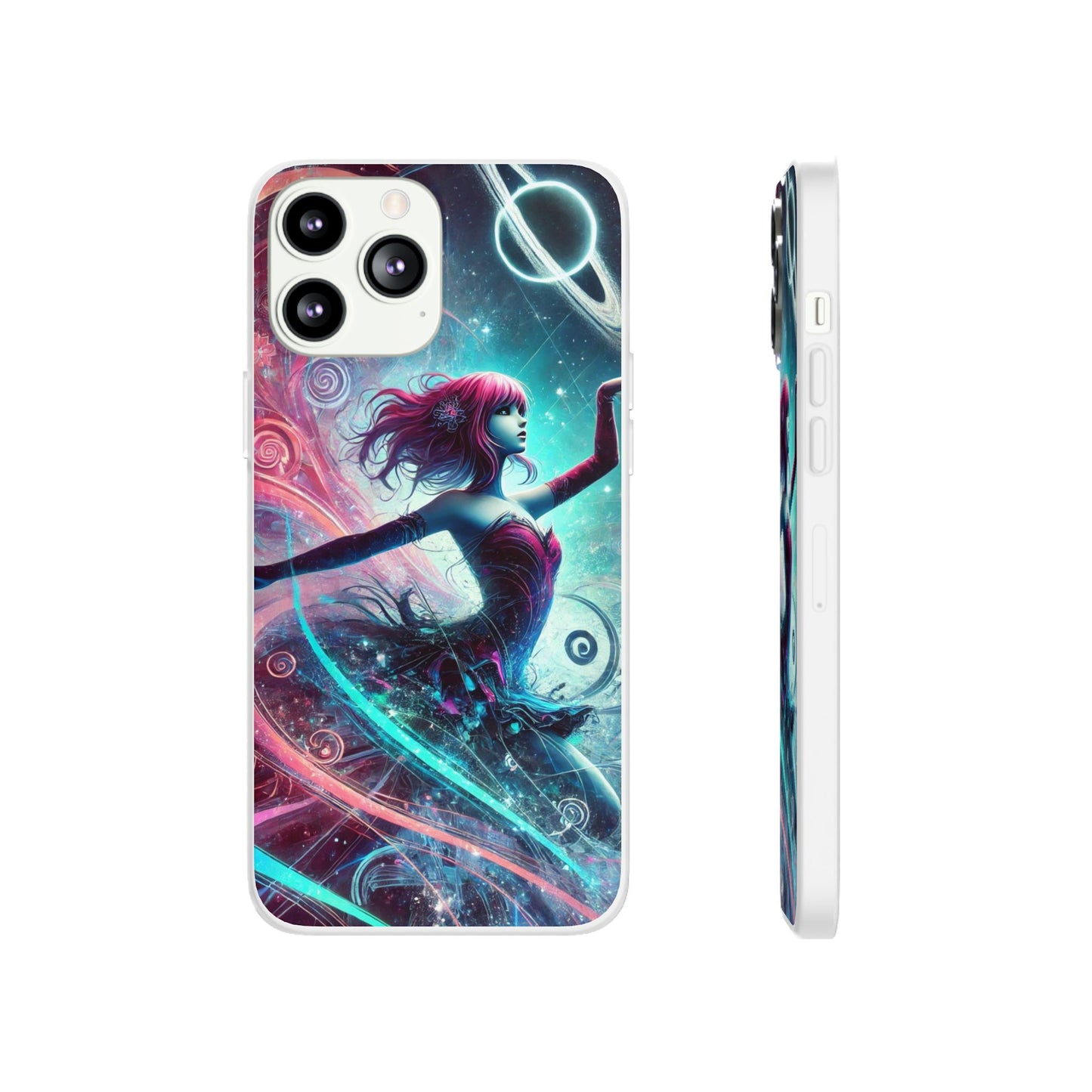 Cosmic Dancer Flexi Case for iPhone