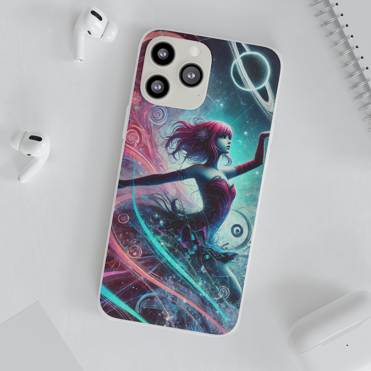 Cosmic Dancer Flexi Case for iPhone