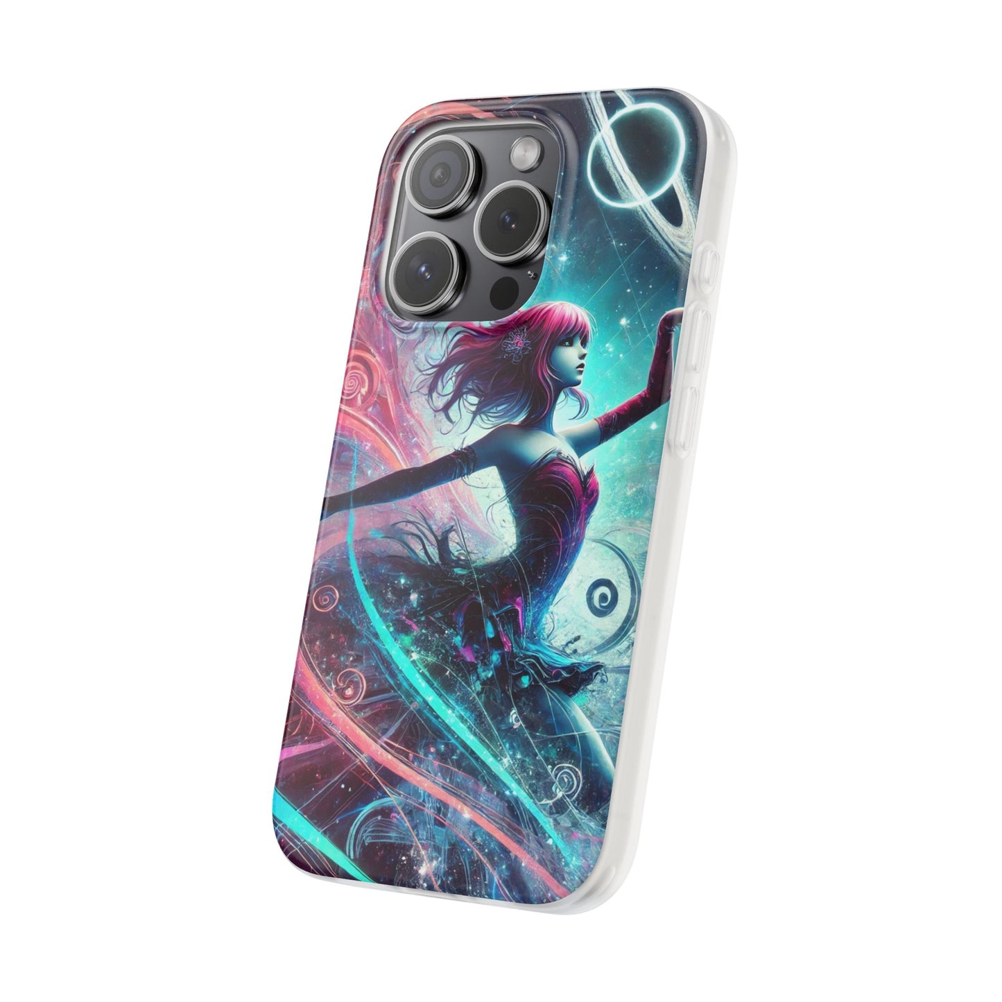 Cosmic Dancer Flexi Case for iPhone