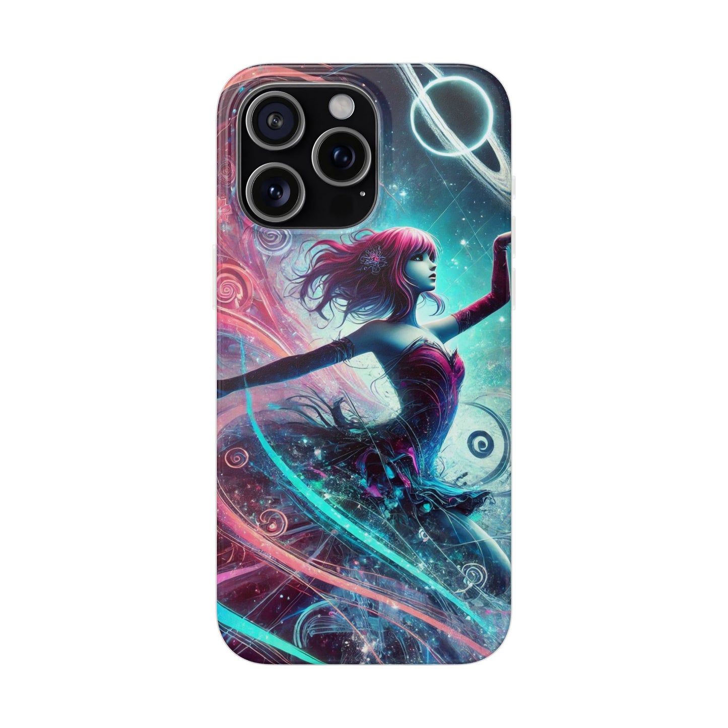 Cosmic Dancer Flexi Case for iPhone