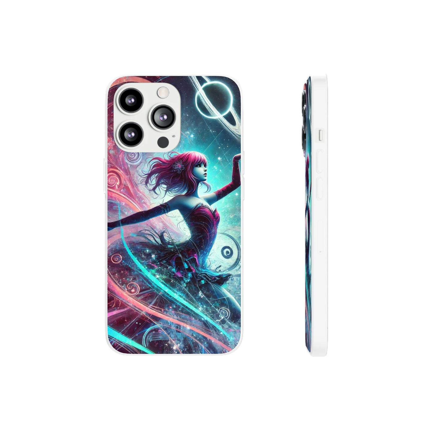 Cosmic Dancer Flexi Case for iPhone