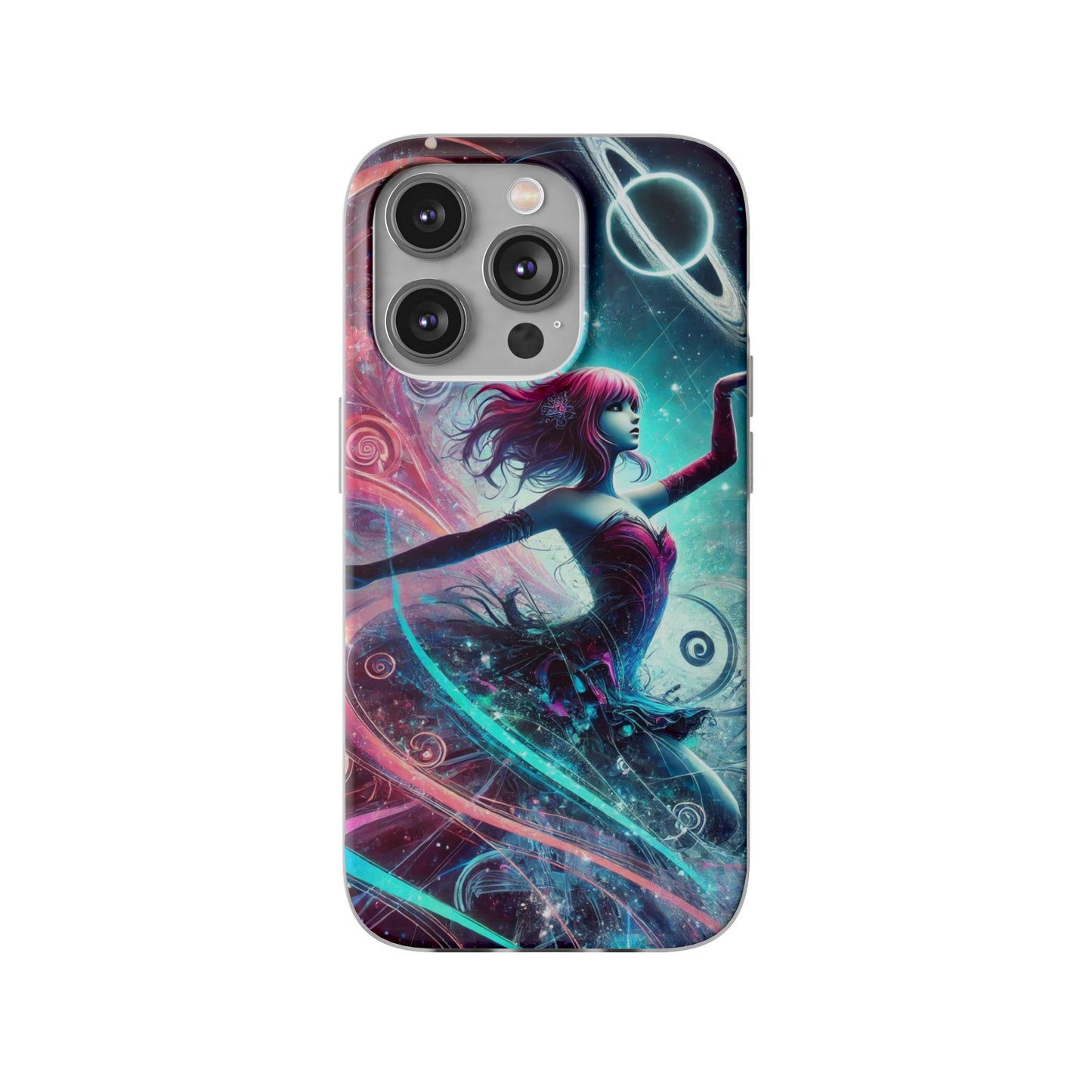 Cosmic Dancer Flexi Case for iPhone