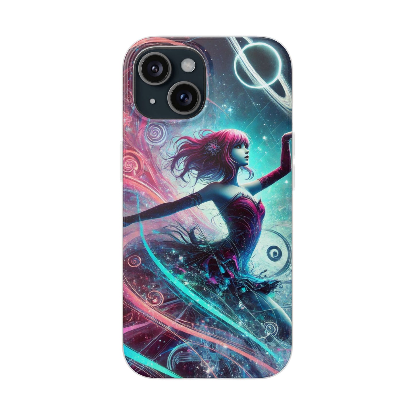 Cosmic Dancer Flexi Case for iPhone