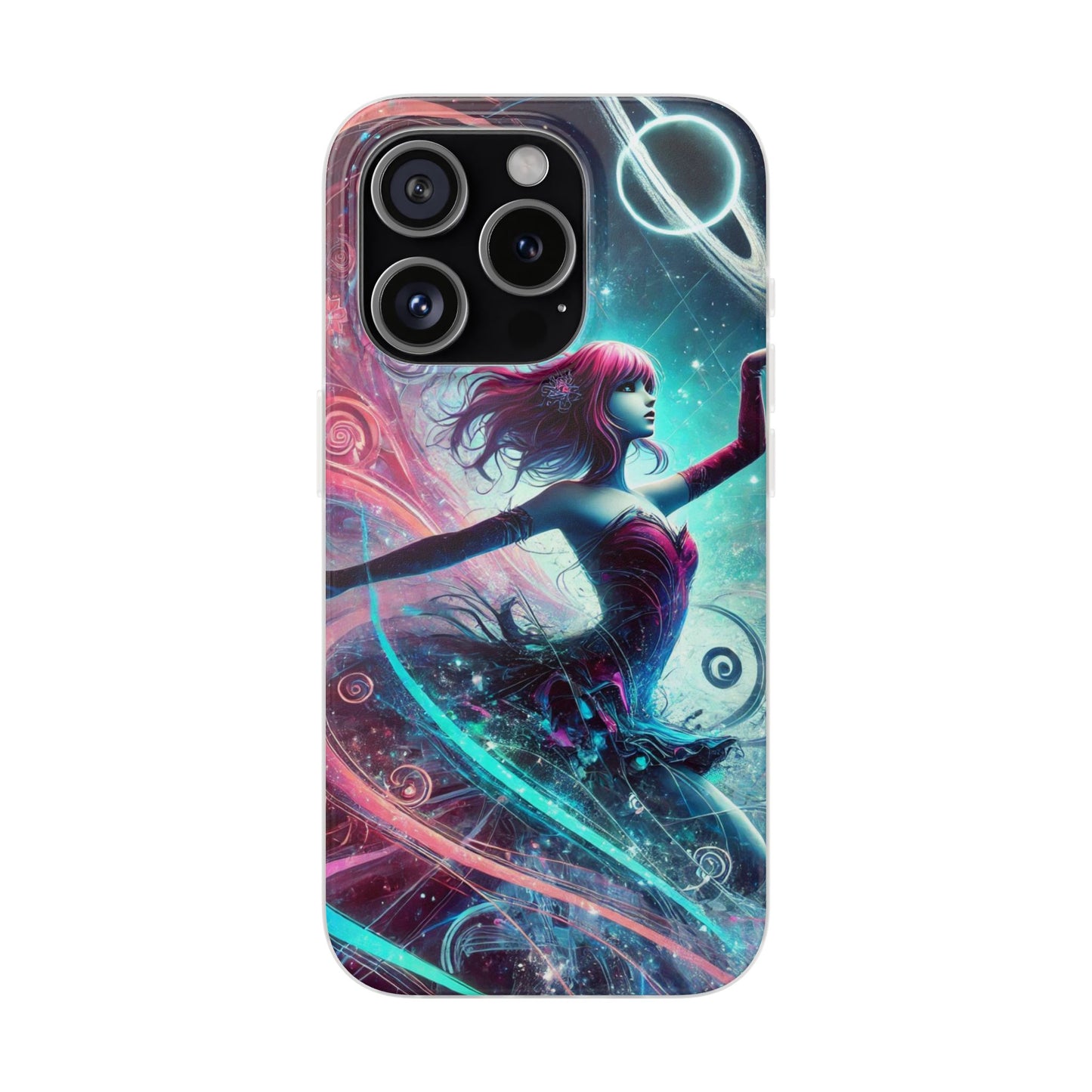 Cosmic Dancer Flexi Case for iPhone