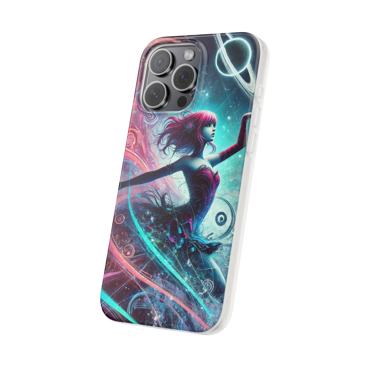 Cosmic Dancer Flexi Case for iPhone