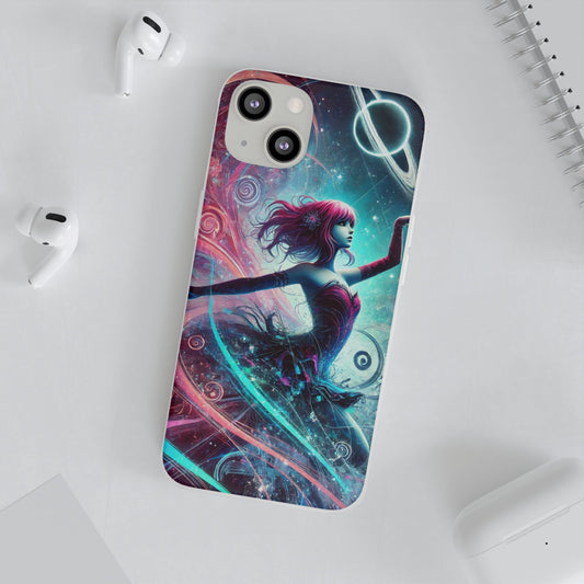 Cosmic Dancer Flexi Case for iPhone