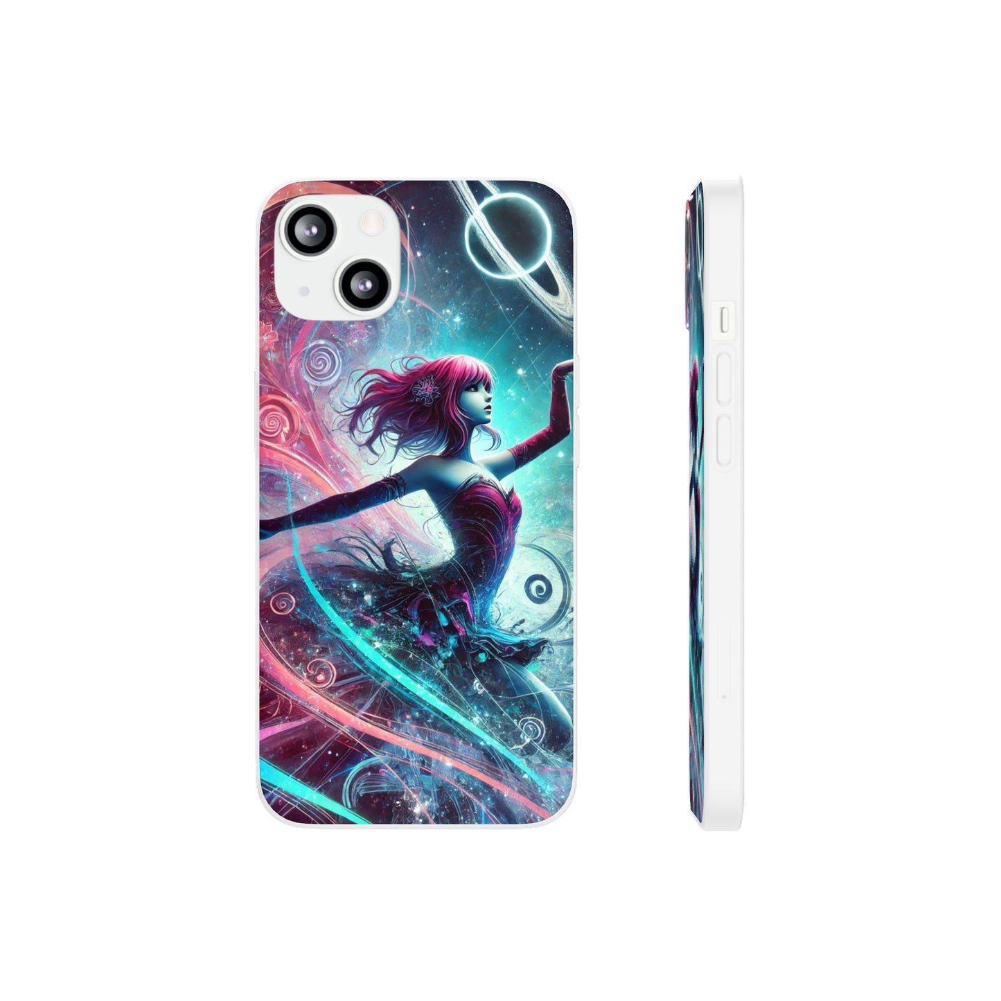 Cosmic Dancer Flexi Case for iPhone